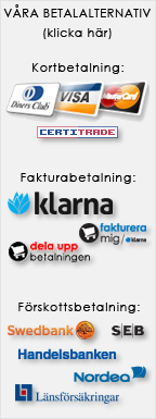 Betalningsalternativ